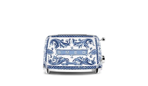Smeg x Dolce&amp;Gabbana Toaster Blue Mediterraneo - TSF01DGBUK