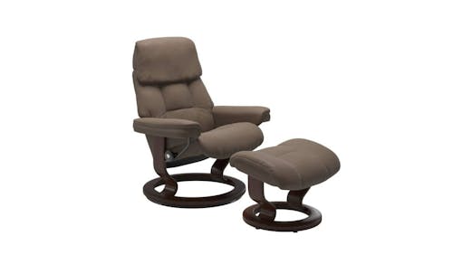 Stressless Ruby Classic Base Recliner with Footstool (Mole-Brown).jpg