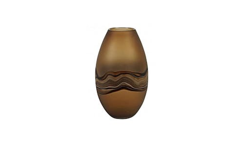 Alwin Plum Brown Swirl Glass Vase - Low.jpg
