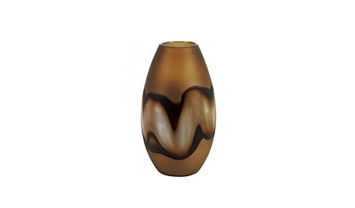 Alwin Plum Brown Swirl Glass Vase - Tall.jpg