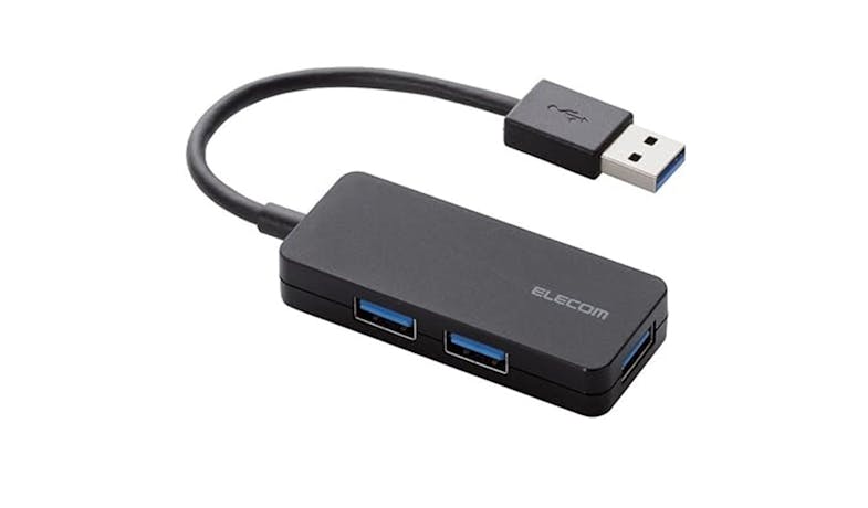 Elecom U3H-K315BBK USB 3.0 Hub 3 Port Bus Power