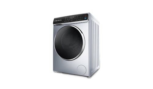 EuropAce EFW9101Y 10KG Front Load Washing Machine - Silver