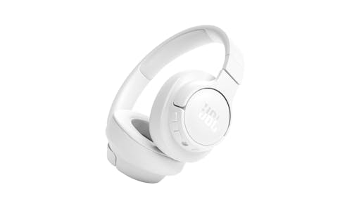 JBL Tune 720BT Wireless Over Ear Headphones with Mic - White