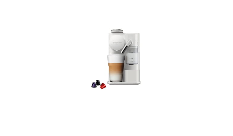 Nespresso F121-HK-WH-NE Lattissima One 19 bar Capsule Coffee Machine - Porcelain White_1