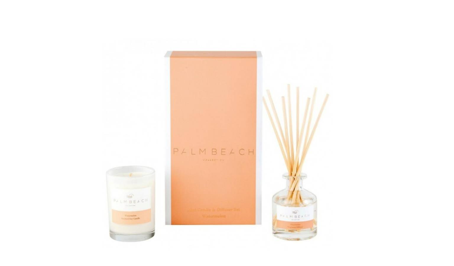 Palm Beach Watermelon Mini Candle & Diffusers Gift Pack.jpg