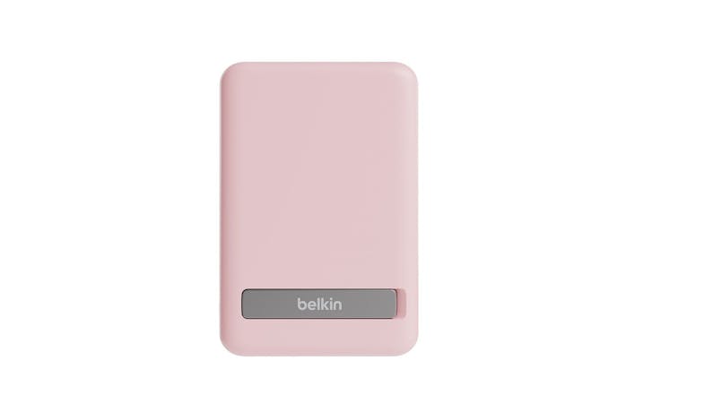 Belkin BPD004QCPK Magnetic Wireless Power Bank 5K + Stand - Blush Pink_1