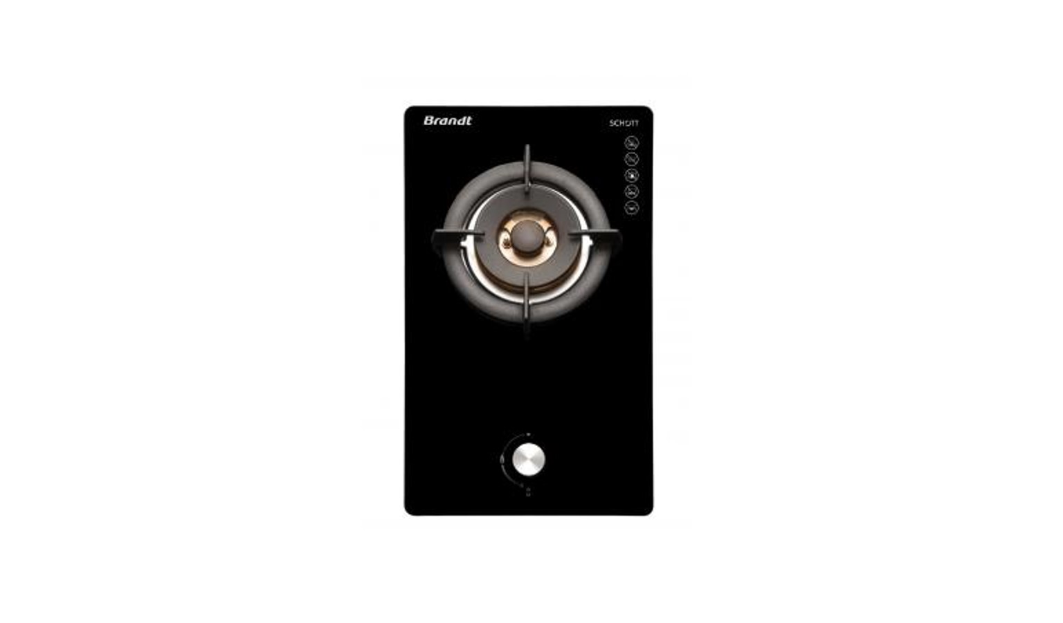 Brandt TG2231BBL Domino Battery Ignition Gas Hob - Black