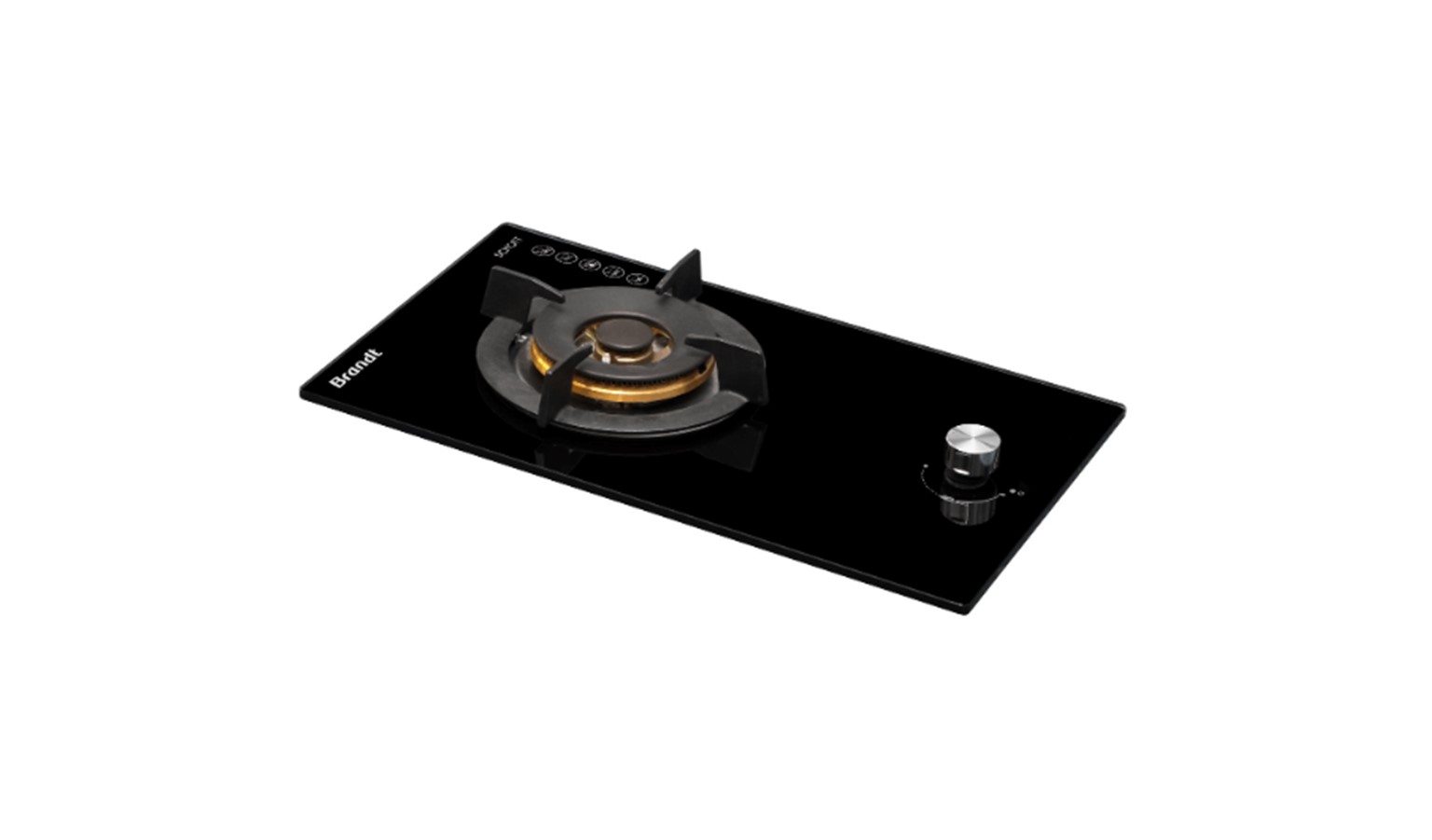 Brandt TG2231BEP Domino Electric Ignition Gas Hob - Black_2