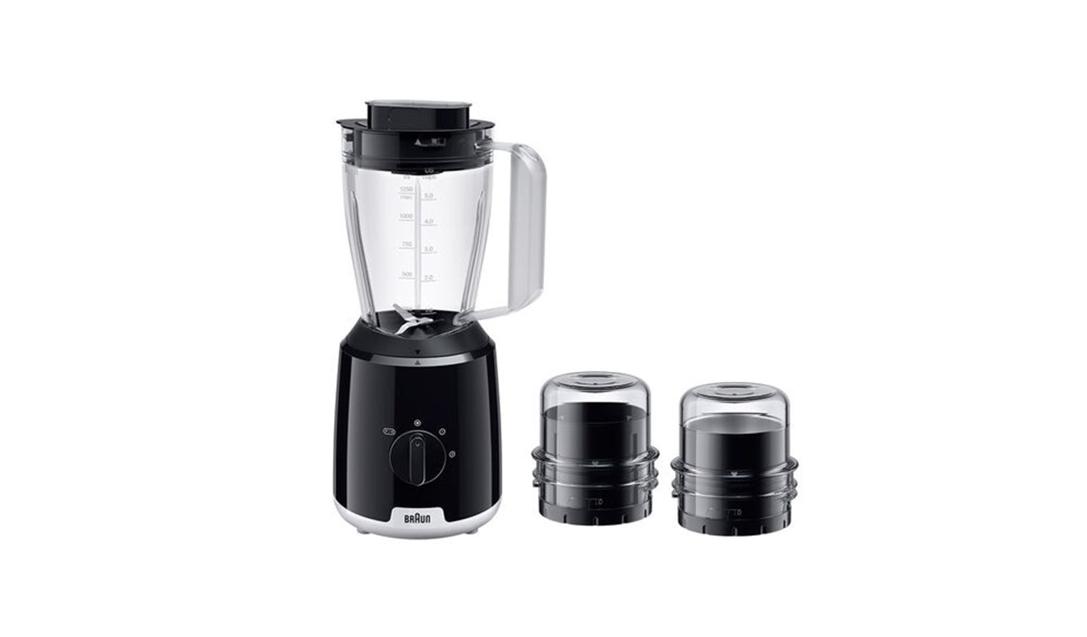 Braun JB1050 PowerBlend 1 Plastic Jug Blender - Black | Harvey Norman ...