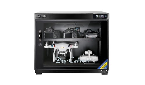 DigiCabi AD-80II Dry Cabinet with Light - Black