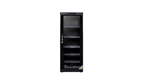 DigiCabi DHC-160 160L Dry Cabinet with Light - Black