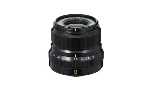 Fujifilm XF 23mm f/2 R WR Camera Lens - Black