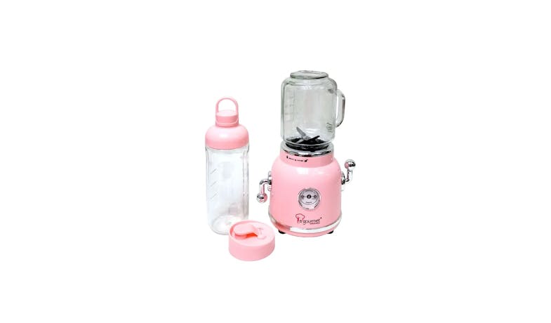 La Gourmet LGELRB400918 Retro Mini Juice Blender - Pink_1