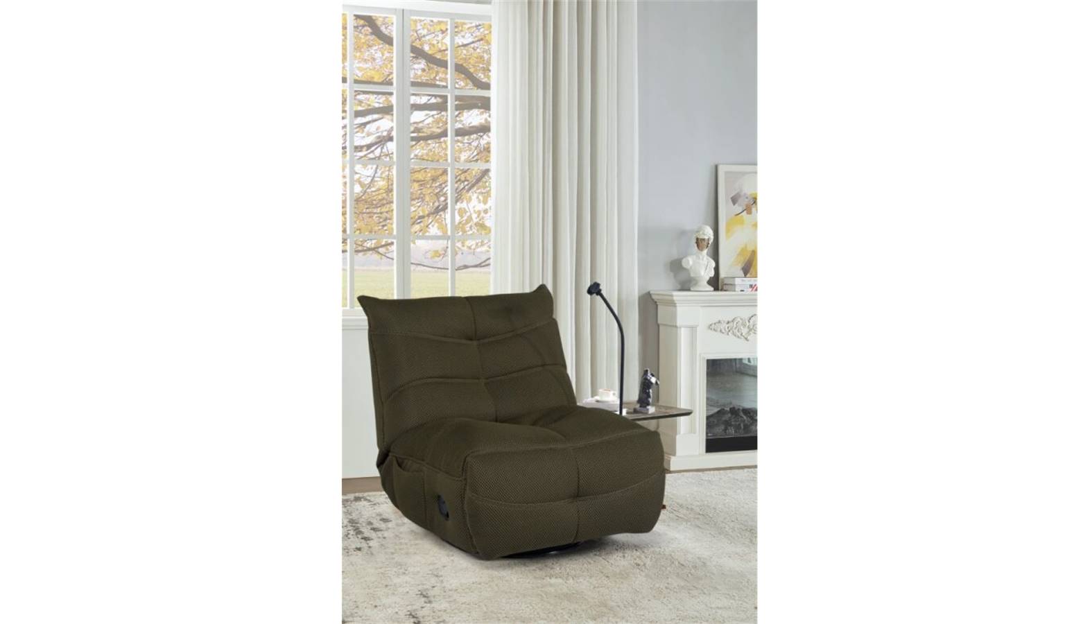 Nico Fabric Electronic Recliner - Monaco Anthracite.jpg