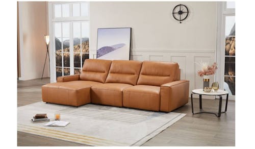 Ray 3 Seater Fabric Sofa With Electronic Recliner & Left Hand Facing Chaise - Oslo Antelope.jpg