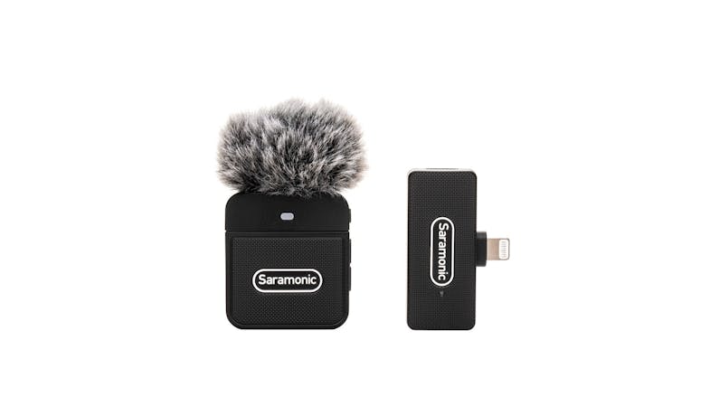 Saramonic Blink100-B3 Compact Digital Wireless Clip-On Microphone System with USB-C Connector - Black_5