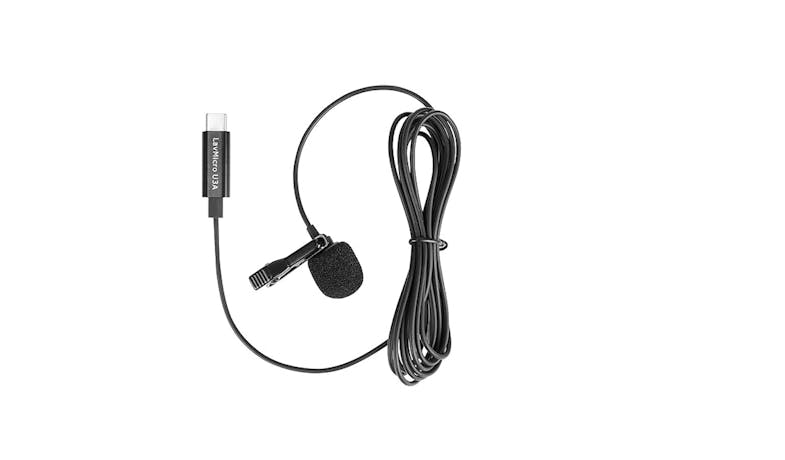 Saramonic LavMicro-U3A Microphone with USB-C for Mobile Devices and Computers - Black_1