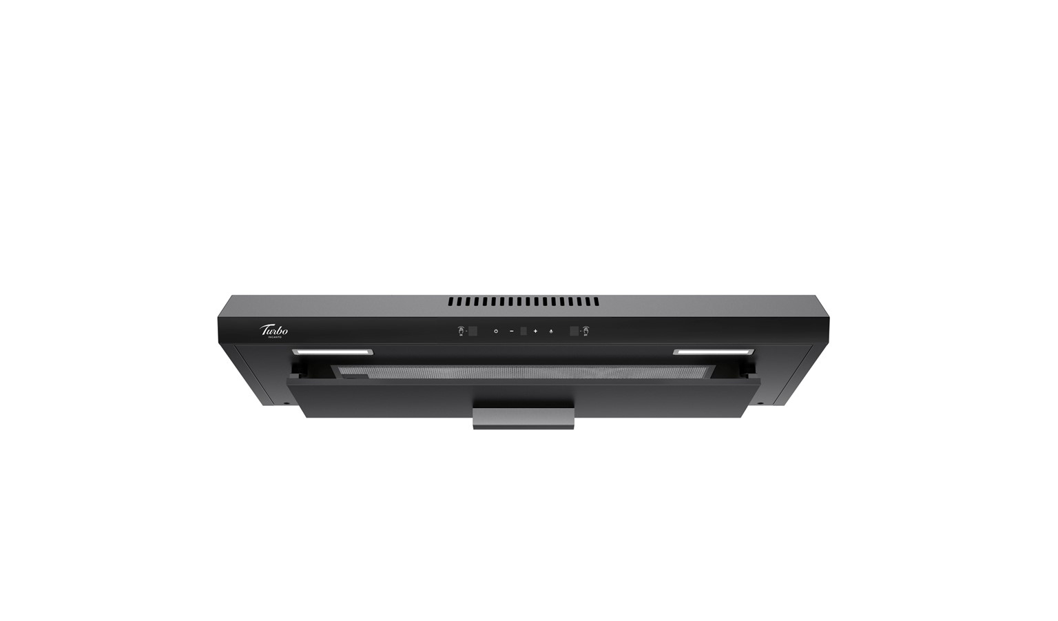 Turbo TA6002--90SS Cooker Hood - Black