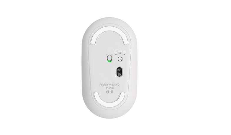 Logitech 910-006986 Pebble Mouse 2 M350s Bluetooth Mouse - Tonal White_3
