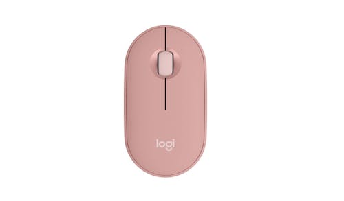 Logitech 910-006987 Pebble Mouse 2 M350s Bluetooth Mouse - Tonal Rose