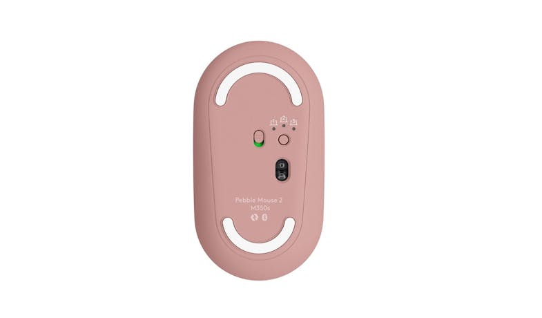Logitech 910-006987 Pebble Mouse 2 M350s Bluetooth Mouse - Tonal Rose_3