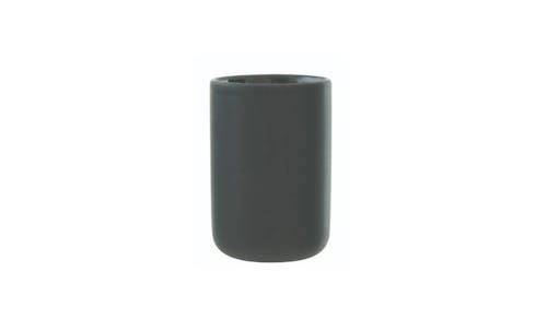 Salt&Pepper Suds Ceramic Tumbler 10cm - Black.jpg