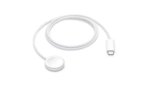 Apple MT0H3FE/A 1m Watch Magnetic Fast Charger to USB-C Cable - White
