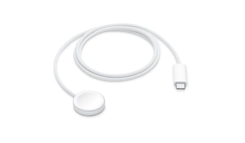 Apple MT0H3FE/A 1m Watch Magnetic Fast Charger to USB-C Cable - White