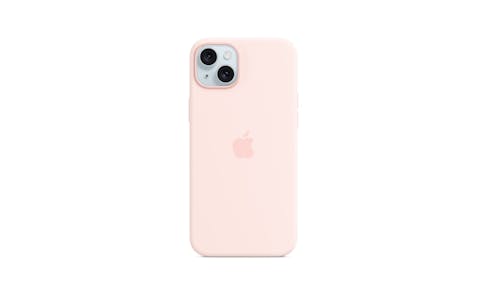 Apple MT143FE/A iPhone 15 Plus Silicone Case with MagSafe - Light Pink