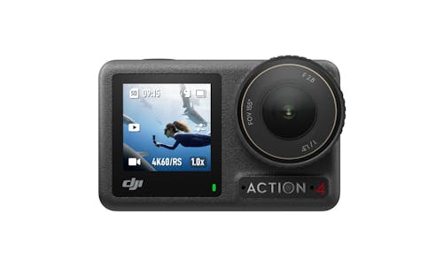 DJI Osmo Action 4 Standard Combo Camera - Black