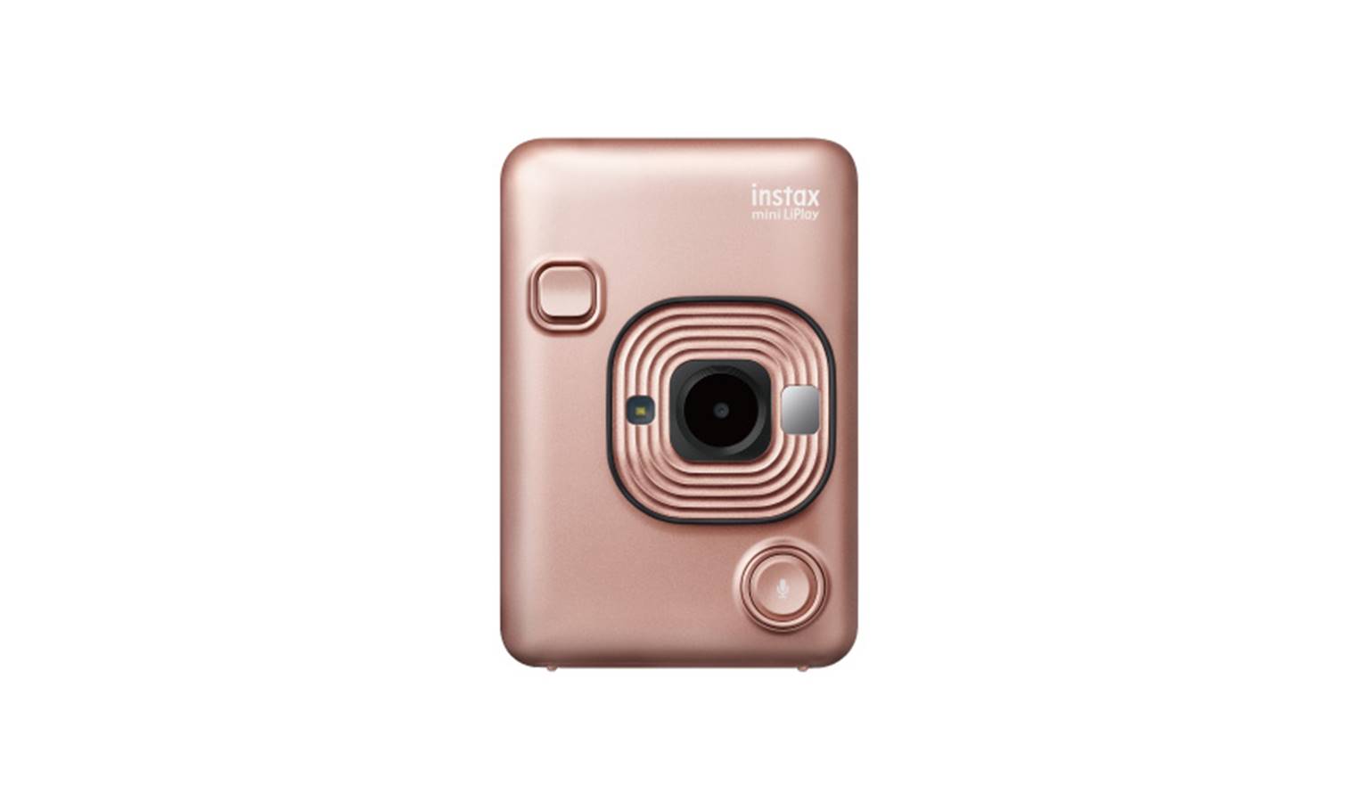 Fujifilm Instax Mini Liplay - Blush Gold | Buy with Harvey Norman