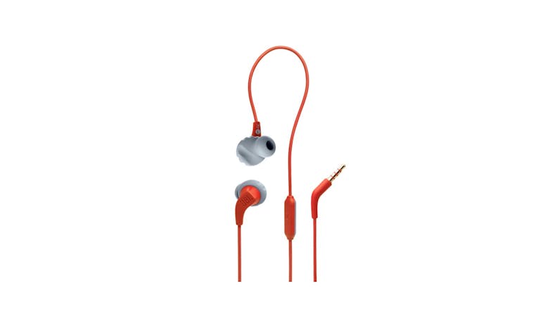 JBL Endurance Run 2 Wired In-Ear Headphone - Coral Orange_1