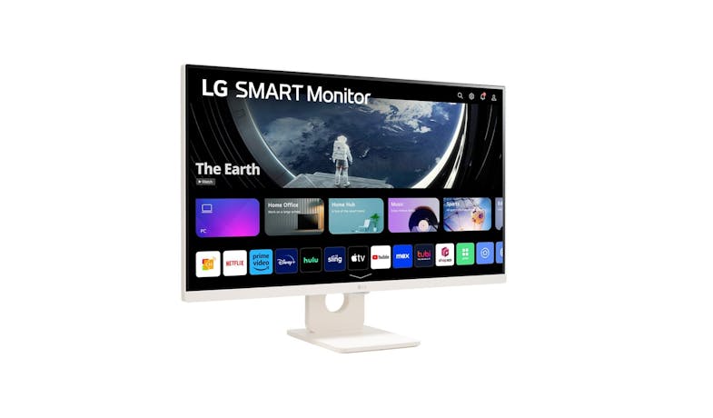 LG 27SR50F-W 27 Full HD IPS Smart Monitor with webOS - White_3