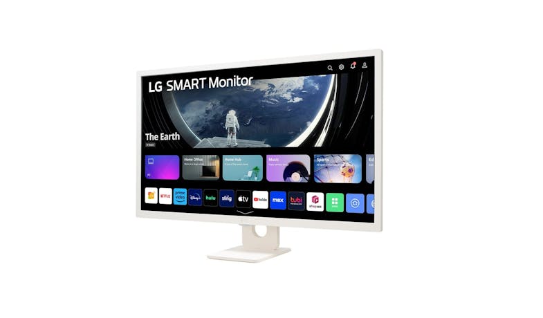 LG 32SR50F-W 31.5 Full HD IPS Smart Monitor with webOS - White_3