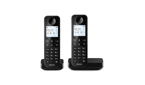 Philips D2702B/90 Cordless phone - Black