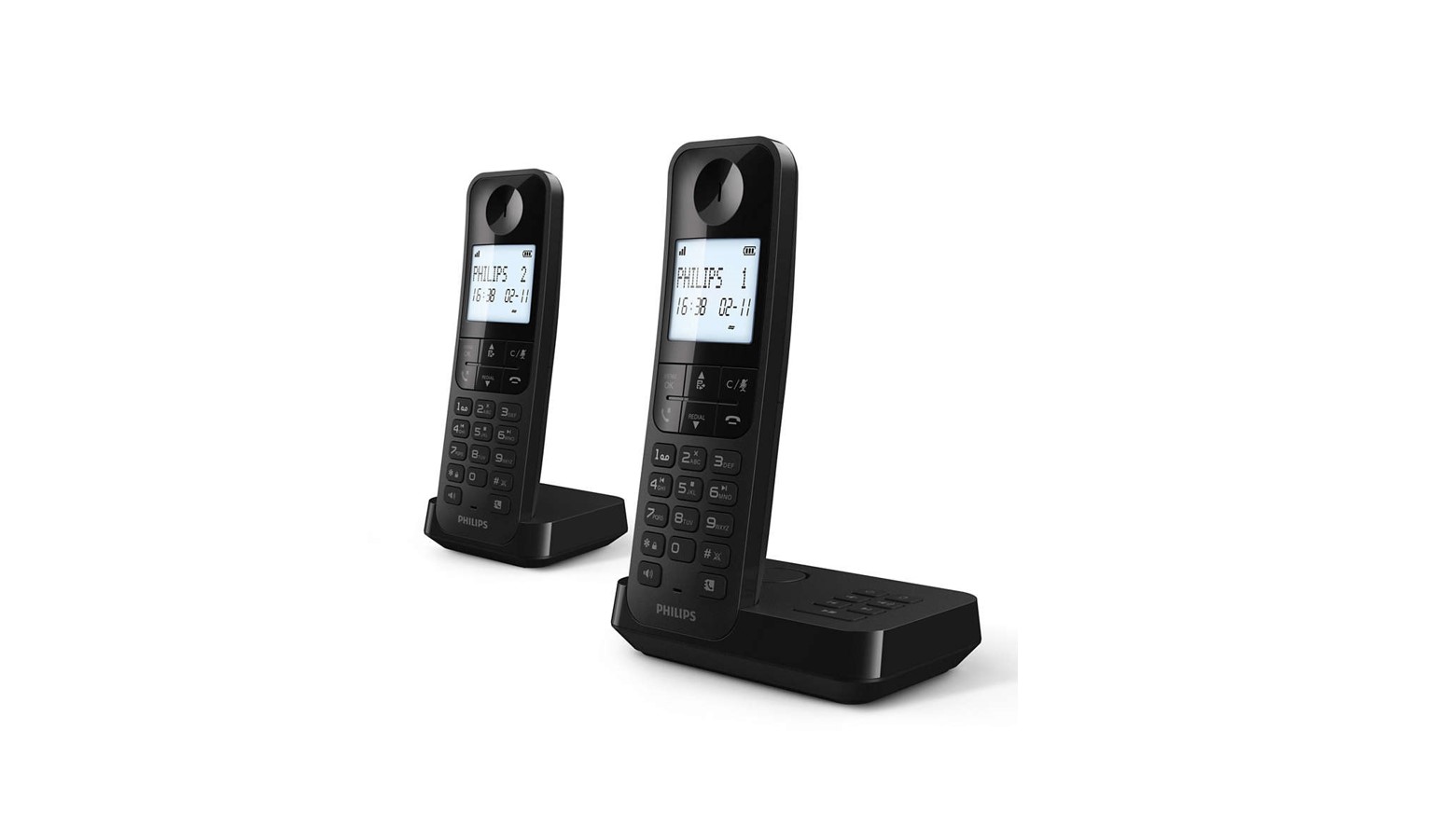 Philips D2752B/90 Cordless phone  - Black_1