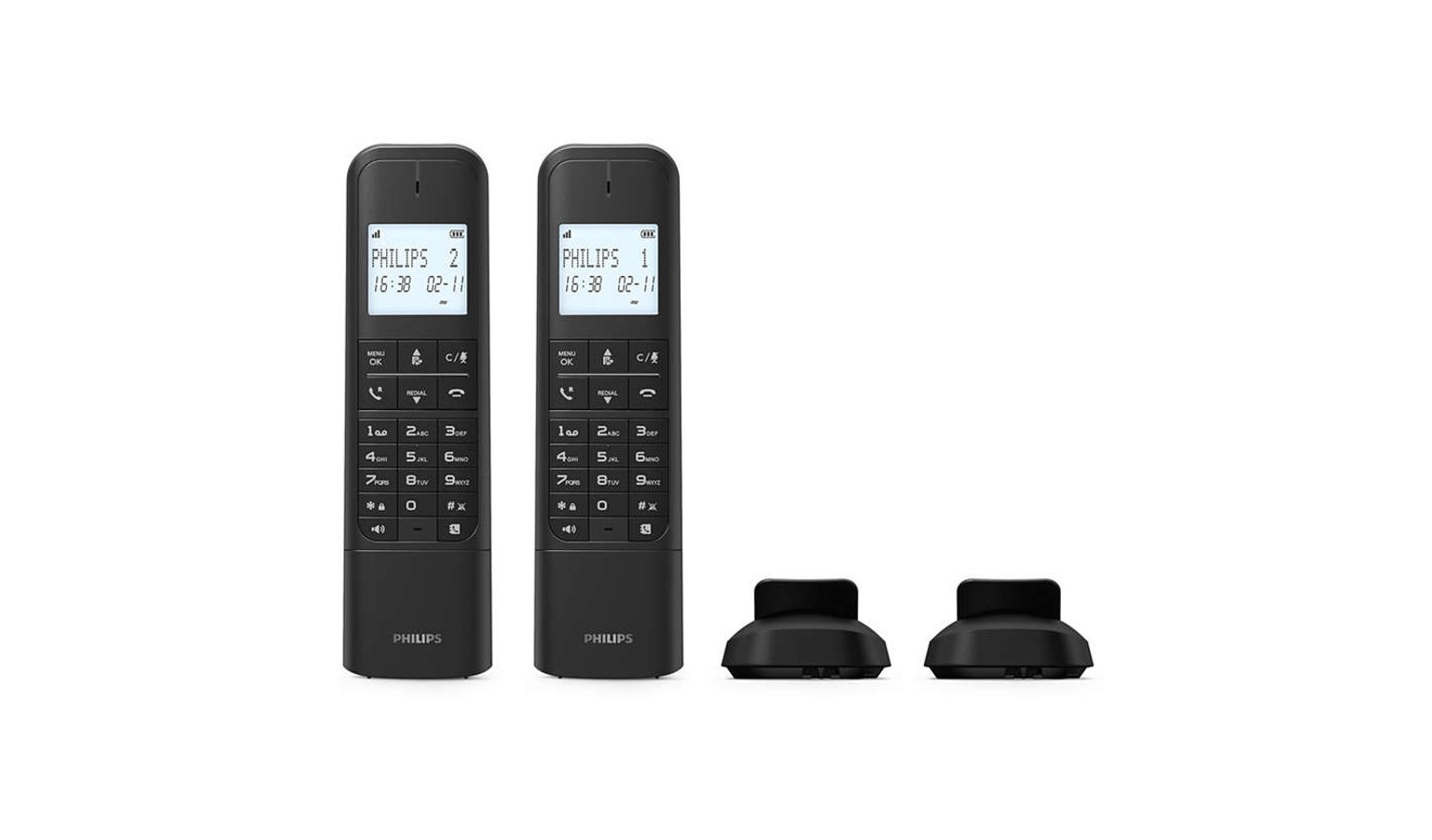Philips M4702B/90 Cordless phone - Black_2