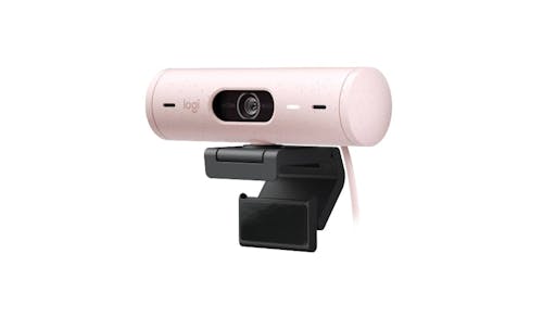 Logitech Webcam Brio 500 1080p HDR with Show Mode - Rose