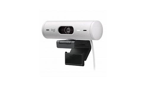 Logitech Webcam Brio 500 1080p HDR with Show Mode - Off White