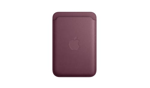 Apple MT253FE iPhone Fine Woven Wallet with MagSafe - Mulberry