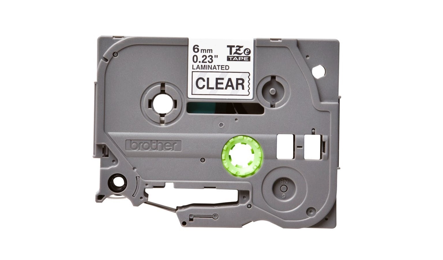 Brother TZE-111 Labelling Tape - Black on Clear