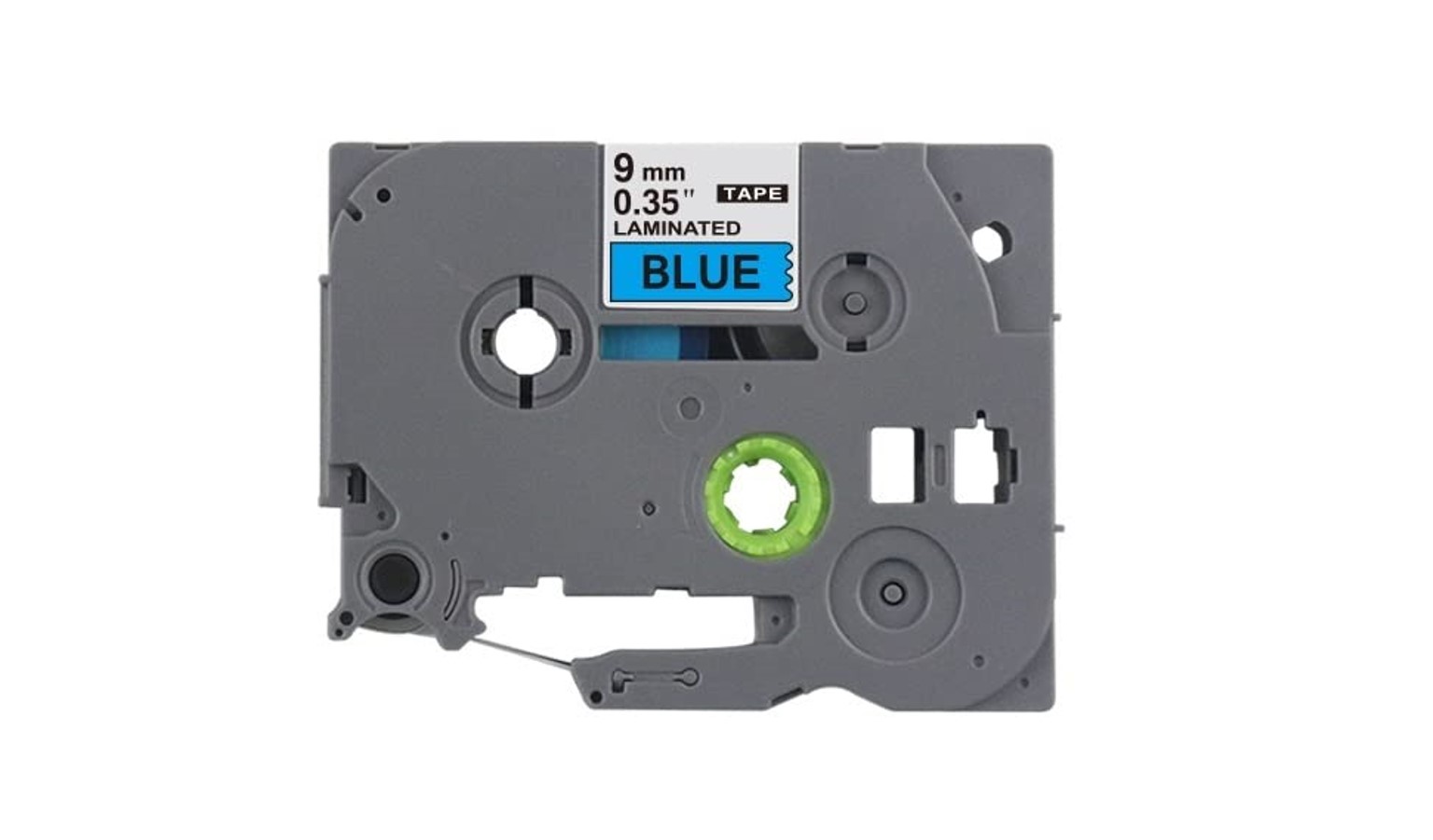 Brother TZE-521 Labelling Tape - Black/Blue/White