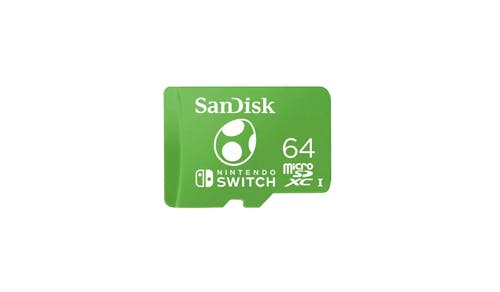 SanDisk Nintendo microSDXC (SDSQXAO-064G-GN3ZN) - 64GB