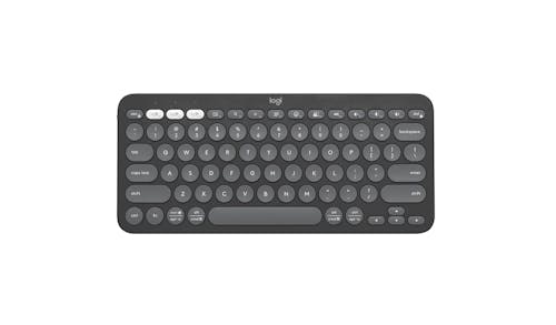 Logitech 920-011753 Pebble Keys 2 K380s Bluetooth Keyboard - Tonal Graphite