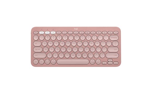 Logitech 920-011755 Pebble Keys 2 K380s Bluetooth Keyboard - Tonal Rose