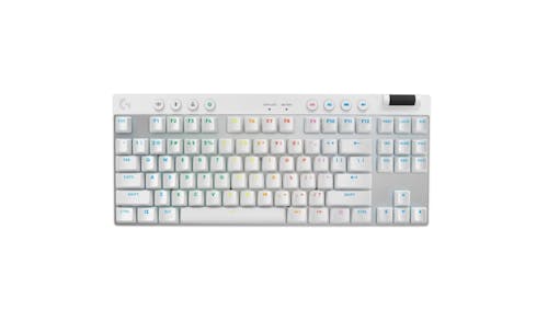 Logitech 920-012149 PRO X TKL Gaming Keyboard - White