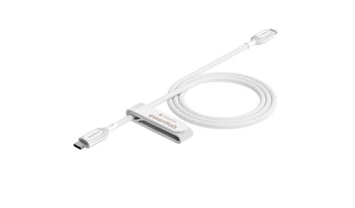Mophie 409912184 1M Essential USB-C to USB-C  Fast Charging Cable - White