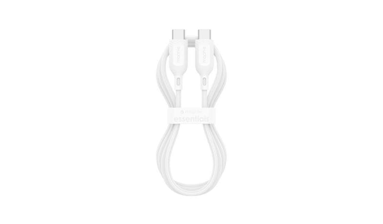 Mophie 409912184 1M Essential USB-C to USB-C  Fast Charging Cable - White_1