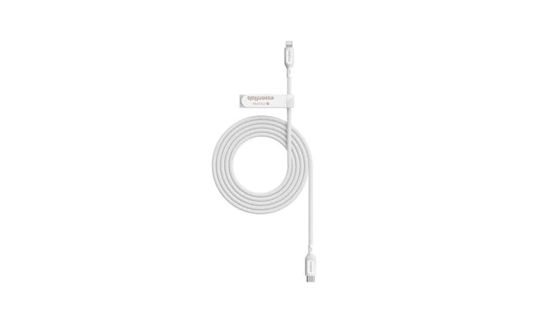 Mophie 409912192 1M Essential USB-C to Lightning Fast Charging Cable - White_2