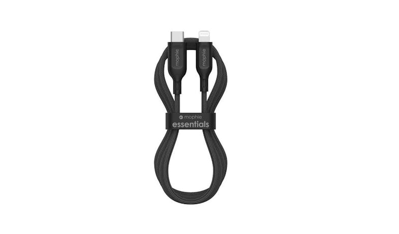 Mophie 409912242 1M Essential USB-C to Lightning Fast Charging Cable - Black_1